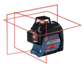 Product Image Dynamic of Bosch GLL3-300 360⁰ Three-Plane Leveling and Alignment-Line Laser on a white background.