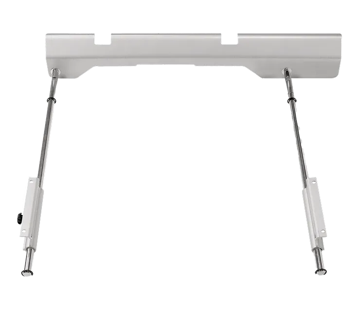 Product Image Dynamic of Bosch TS1016 Outfeed Support Assembly on a white background.