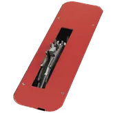 Product Image Dynamic of Bosch TS1007 Table Saw Dado Cutter Insert on a white background.