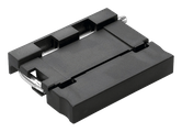 Product Image Dynamic of Bosch PA1206 HSS Planer Blade Leveling Fixture on a white background.