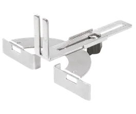 Product Image Dynamic of Bosch PR102 Straight Edge Guide for Palm Routers on a white background.