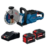 Product Image Dynamic of Bosch GCS18V-230N215X 18V Brushless 9 In. Cutoff Saw Kit with 2 EXPERT 15Ah Batteries.