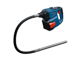 Product Image Dynamic of Bosch GVC18V-25-120D Concrete Vibrator on a white background.