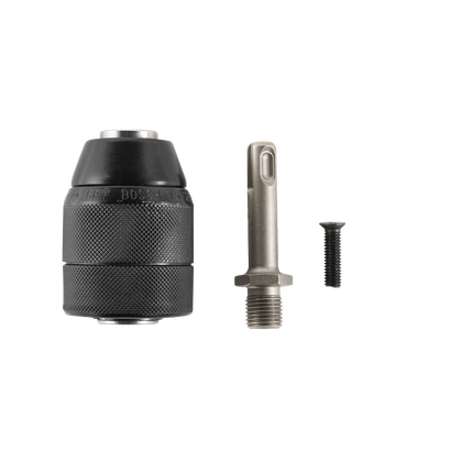 Mug-Shot Image of Bosch HA3JAWC 1/2" SDS-plus® Shank Keyless Chuck on a white background.