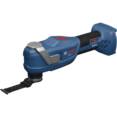 Product Image Dynamic of Bosch GOP18V-30N 18V StarlockPlus® Oscillating Tool on a white background.