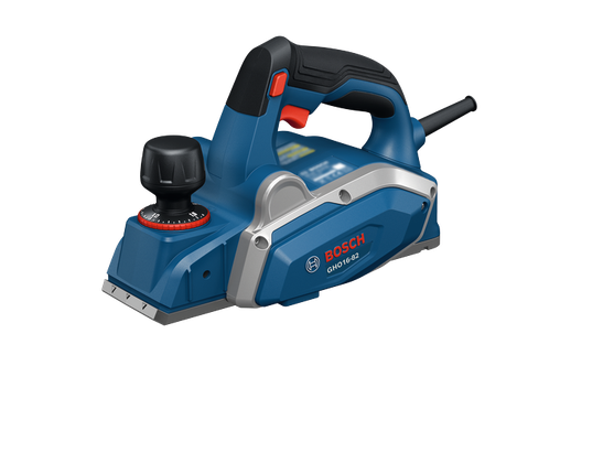 Product Image Dynamic of Bosch GHO16-82 Corded 3-1/4" Planer on a white background.