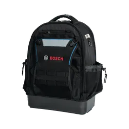 Bosch L-BOXX Contractor Backpack shown on a white background.