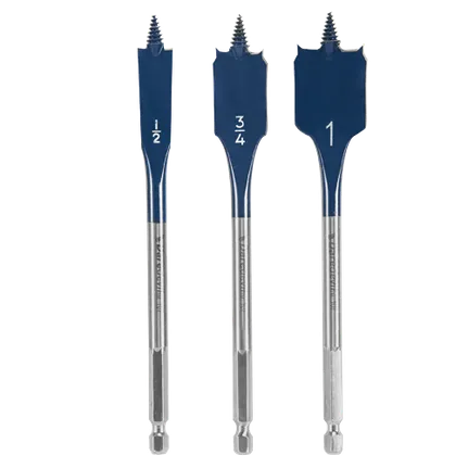 Juego de brocas de pala estándar Daredevil®, 3 piezas