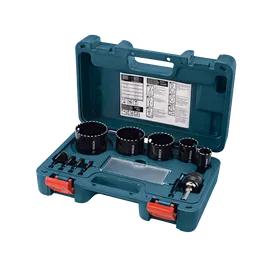 Kit de sierras de corona Bosch con tamaños de 3/16" a 4-1/8".