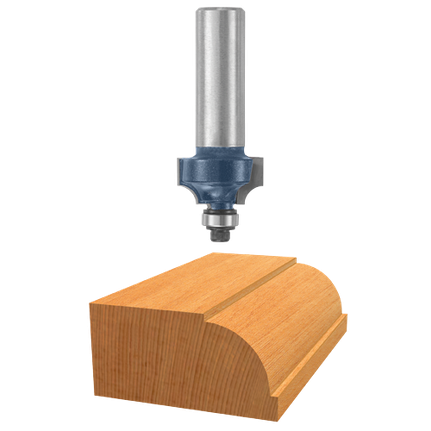 Broca con punta de carburo para bordear, 1/4" x 1/2"