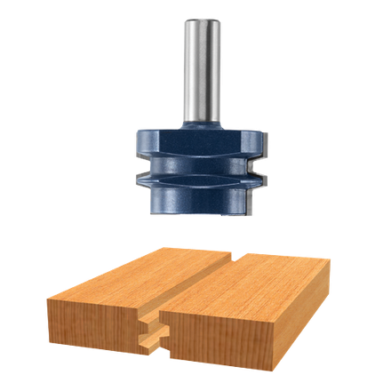 Broca reversible con punta de carburo para uniones con pegamento, 1-7/8" x 1-3/32"