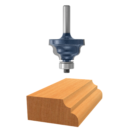 Broca con punta de carburo para calar y bordear, 1-3/8" x 11/16"