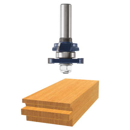 Broca para bordear rieles, con punta de carburo, 1-5/8" x 1"