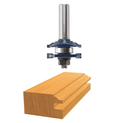 Broca para riel y moldura con punta de carburo, 1-5/8" x 13/16"