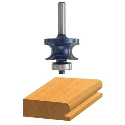 Broca con punta de carburo para crear bordes decorativos, 3/16" x 11/16"