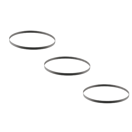 Hoja para sierra de cinta portátil, uso general, 44-7/8", 18 dientes por pulgada, 3 piezas